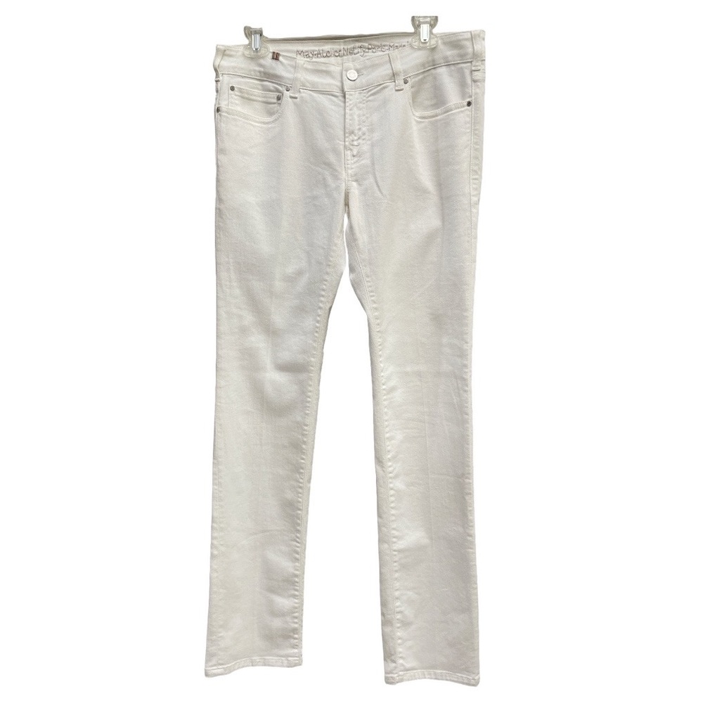 May Atelier Notify Pairs Jeans White Denim Jeans Size 30